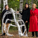 Marta Papini, Giulia Cenci, Patrizia Sandretto Re Rebaudengo | Ph. credit Giorgio Perottino, - Chiot rosa, Rittana (CN) 2 ottobre, 2024