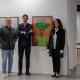 In foto da sinistra a destra: Franco Noero (Galleria Franco Noero), Luigi Cerutti (Segretario Generale Fondazione per l’Arte Moderna e Contemporanea CRT), Marcella Beccaria (vice direttrice Castello di Rivoli Museo d’Arte Contemporanea).

Ph. Carolina Lemmi