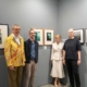 In foto da sinistra a destra: Alberto Damian (Alberto Damian Gallery), Fabio Cafagna (Conservatore GAM Galleria Civica d’Arte Moderna e Contemporanea di Torino), Patrizia Sandretto Re Rebaudengo (Presidente Fondazione Arte CRT), Elena Volpato (Conservatore GAM Galleria Civica d’Arte Moderna e Contemporanea di Torino).
Ph. Fabiana Fogagnolo