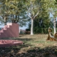 Piazza del Chafleo (2026) l’opera di Iván Argote realizzata per la terza edizione di Radis, il progetto di arte nello spazio pubblico ideato e sostenuto dalla Fondazione Arte CRT in collaborazione con la Fondazione CRC